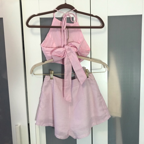 Pink Gingham Set - Picture 2 of 5